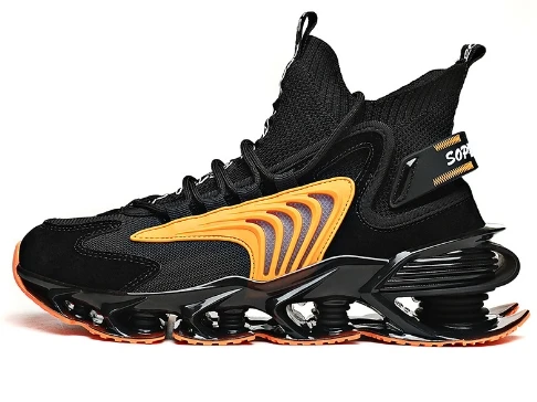 Fashion Loafers Luxury Tennis Blade Warrior Luminous Men Sports Trend Casual Shoes 2022