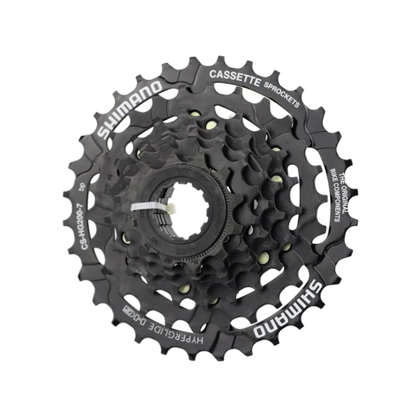 Shimano HG200 7 Speed K7 12-28T 12-32T HG41 11-28T MTB Cassette Freewheel CS-HG200 7s For MTB Mountain Bike Bike Freewhee