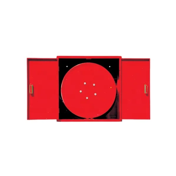 Double Door Firefighting Equipment Cabinet with Fire-Resistant Box Cheap Hose Reel Storage Solution