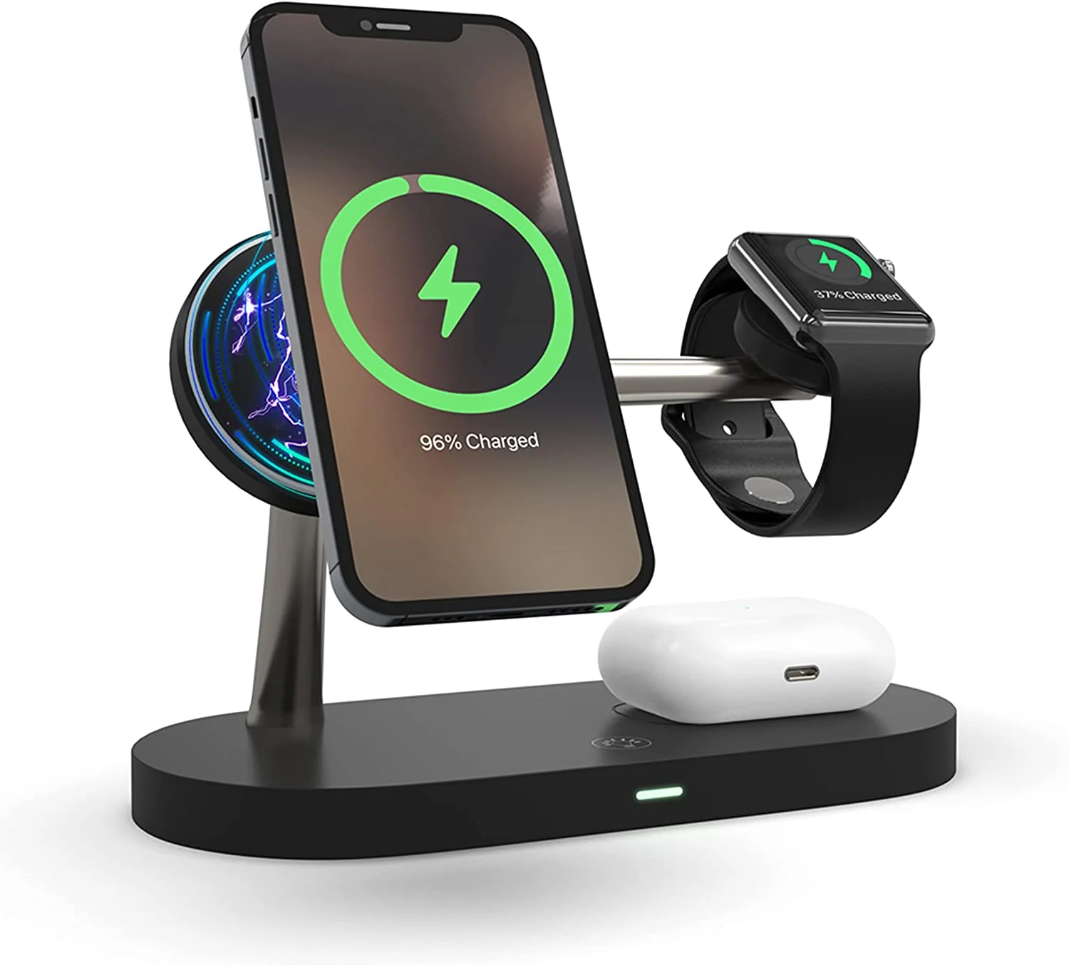 new innovative products 2022 3 in 1 Magnetic Wireless Charger 15W Fast Charging Station for iPhone 14/Samsung Galaxy