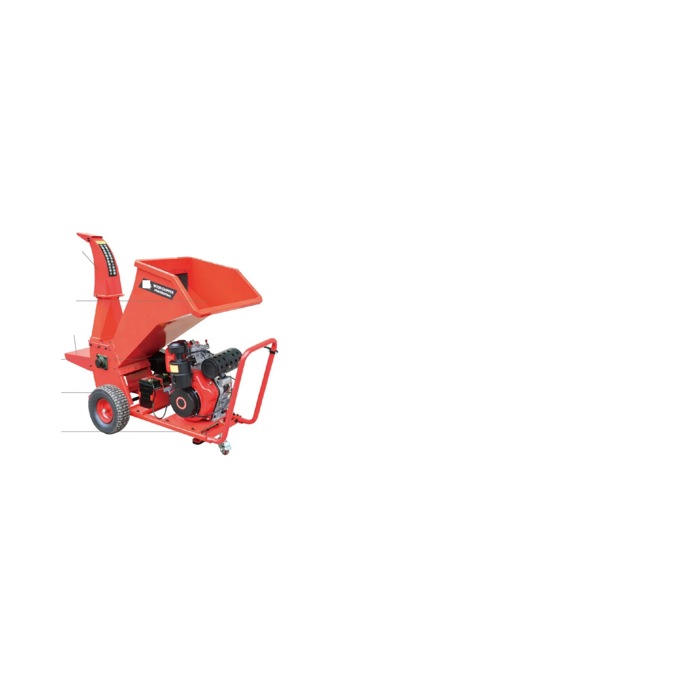Измельчитель веток gx200 Соломы 170F 192F измельчитель кукурузы GX390