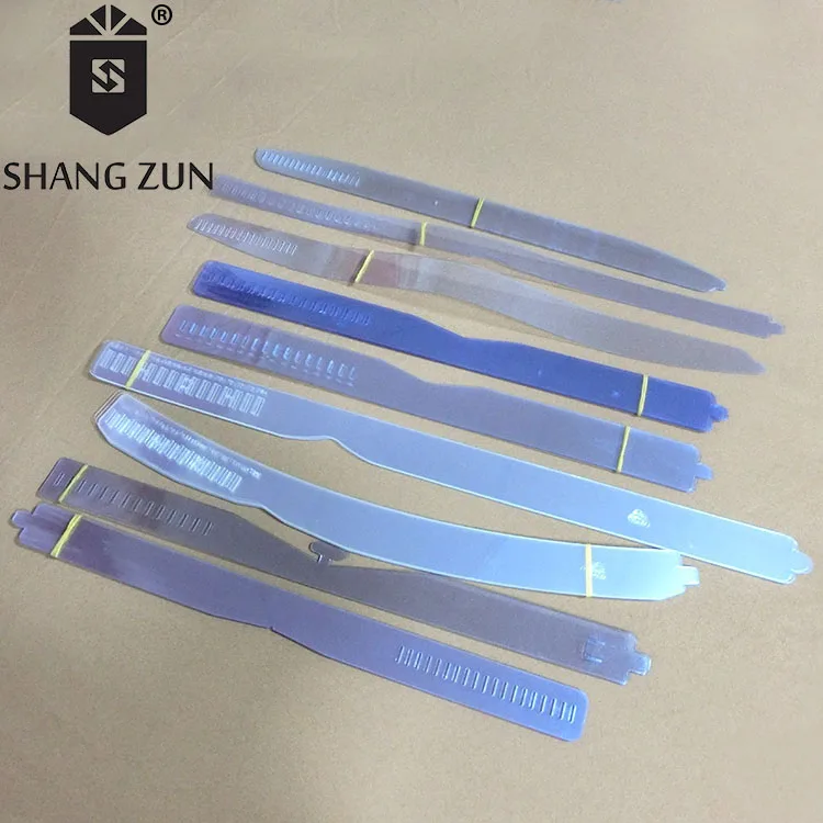 Wholesale custom PVC collar band shirts for men banded collar dress shirts garment accessories