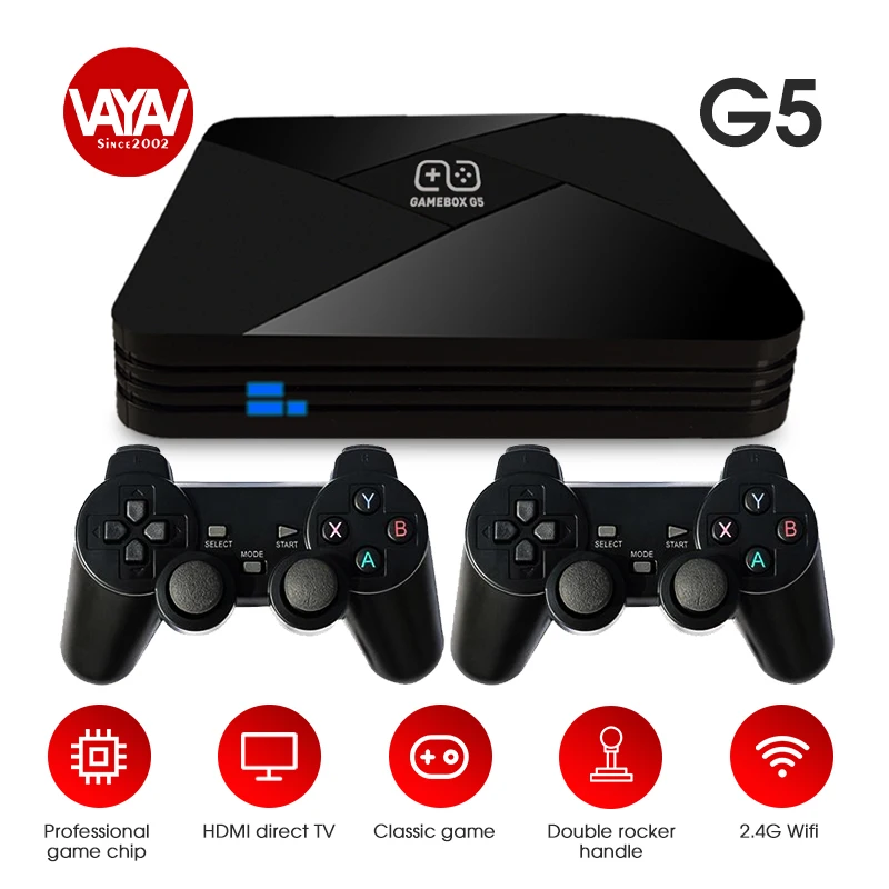 Support 4k HD TV Output Wifi Game Downloads De Video Juegos Super Console G5 Retro Game Games consola de juegos