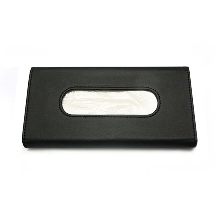 
Auto accessories Tissue Box PU Leather Carbon Fiber Car Tissue Box Napkin Holder Storage Box for Hanging Sun Visor Back Seat 