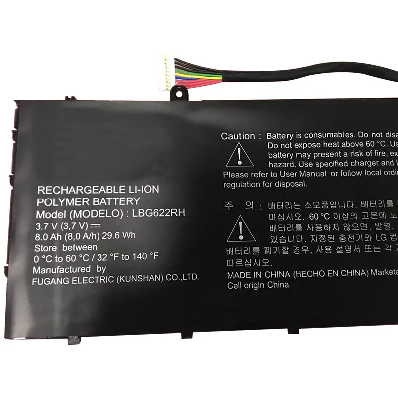 Original Laptop battery LBG622RH 2 cell li-ion battery for LG XNOTE LBG622RH Series universal LBG622RH notebook battery HOT