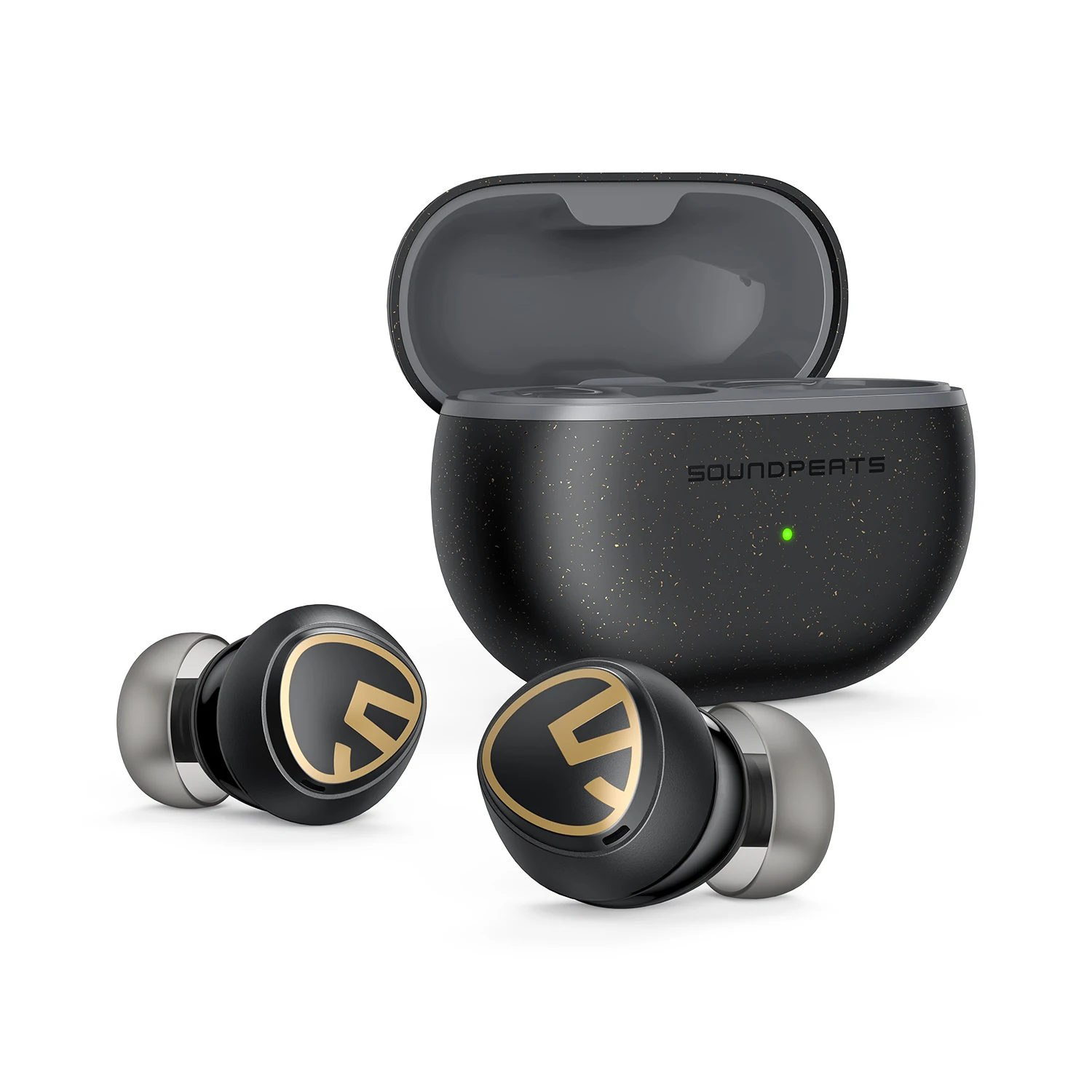 SoundPEATS Mini Pro HS TWS 6 Mics and ENC for Clear Calls 28 Hours of Playtime 70ms Game Mode 10mm driver Earphones