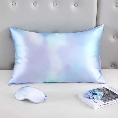 THN Factory Price 19/22/25/30mm 100% Pure Silk Pillow Case with Hidden Zipper