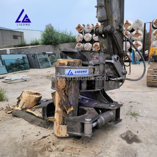 2025 most popular hydraulic tree shear,log shear with grab,trunk cutters