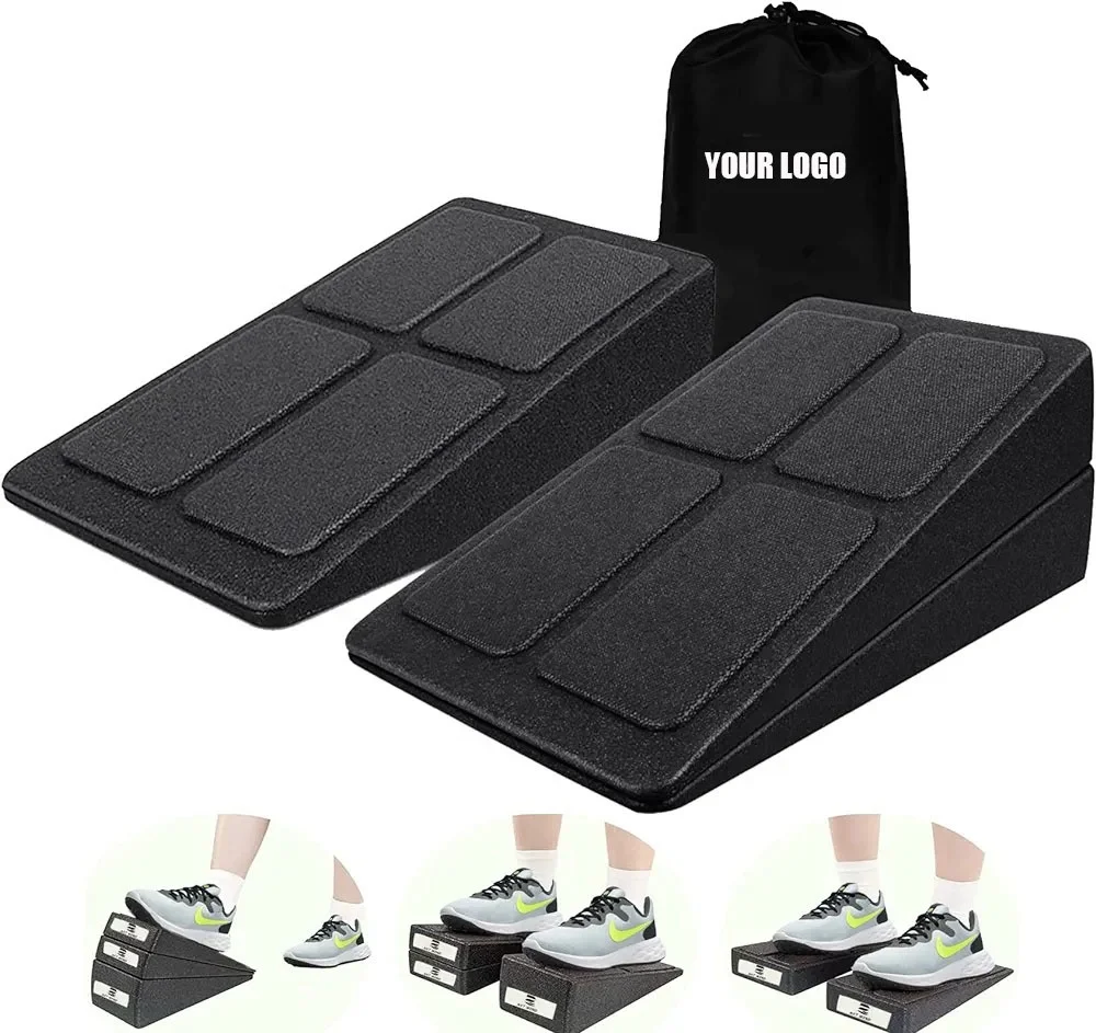 3pcs Epp Material Slant Board Eco Friendly Weight Lifting Calf Stretcher Fitness Squat Wedge For Physical Therapy Equipment