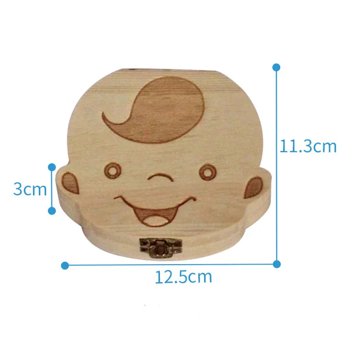 
Custom Color Durable 150g OEM Wooden Storage Organizer Wood Baby Teeth Box Keepsake Milk Tooth Kids Wood 