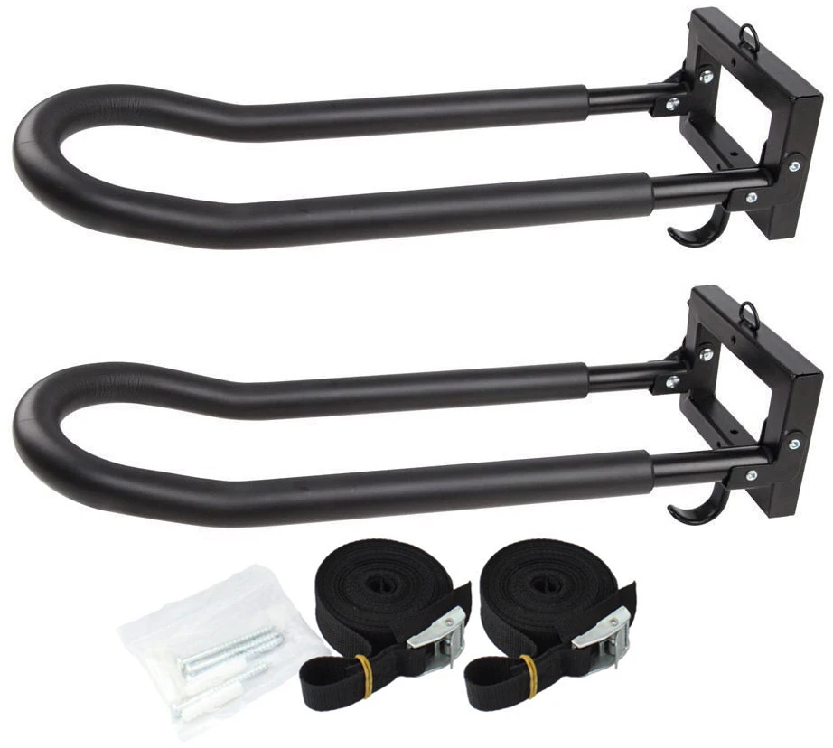 Folding Durable Convenient Steel Kayak Storage Rack For Storing Kayak and Paddles Kayak Rack