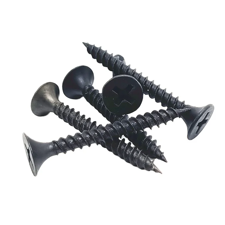 Black Phosphate Drywall Screw Fine Thread (Twinfast)Coarse Thread Very Fast Penetration Speed sharp point