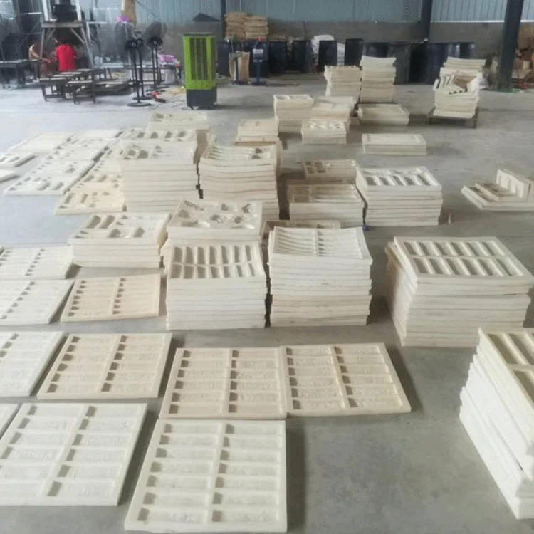 high quality artificial stone bath silicone mold gypsum concrete retaining 3d wall block molds