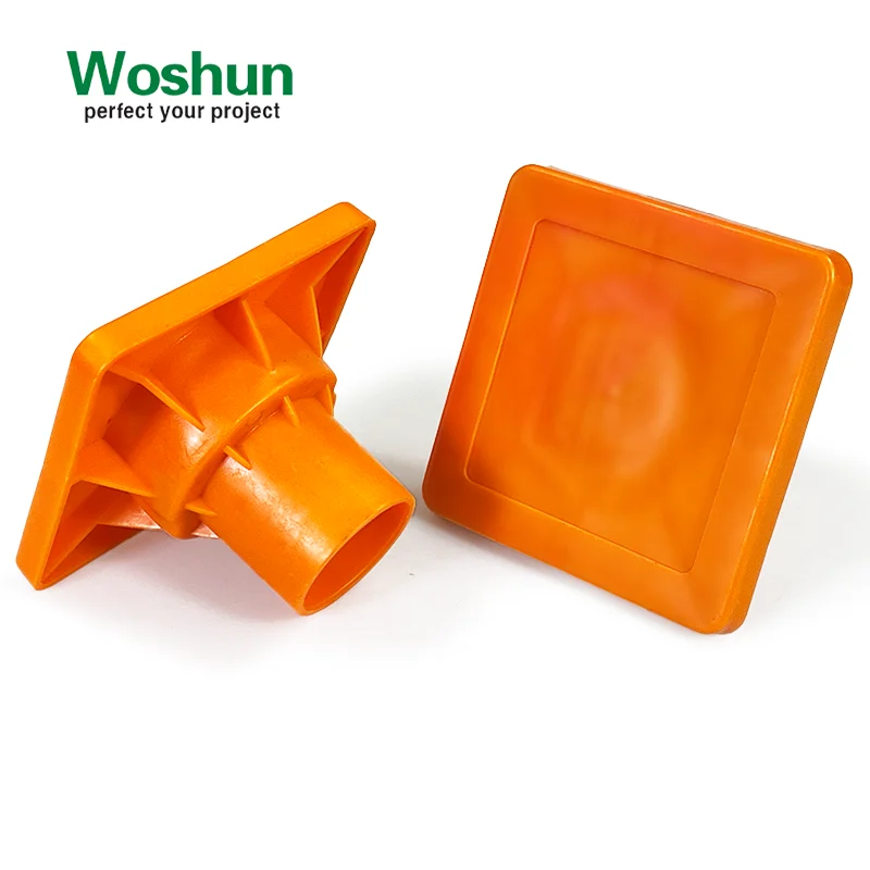 8mm - 36mm #3 - #11 Osha Standard Rebar Caps Construction Materials Plastic Rebar Safety Cap With Steel Plate for Workers