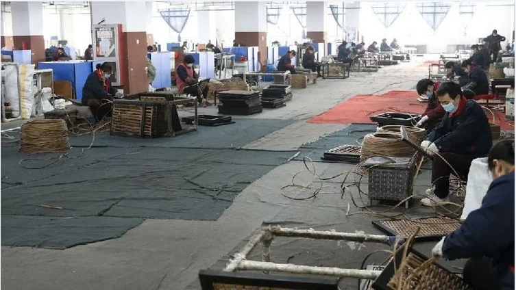 wholesale  KD outdoor pear daybed furniture