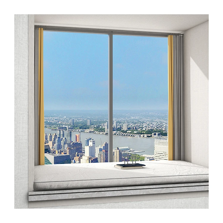 Balcony panoramic fixed Windows Double glazed floor-to-ceiling fixed Windows can be customized