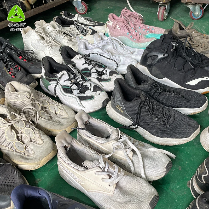 Branded Original Shoes Second Hand Men Used Sports Sneakers Shoes For Sale From UK