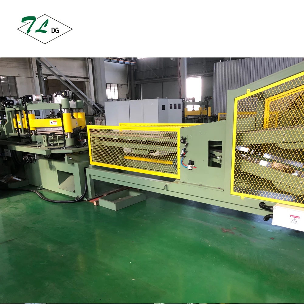 shanghai tongli  silicon lamination Cutting Transformer equipment for transformer corrugated fin forming machine