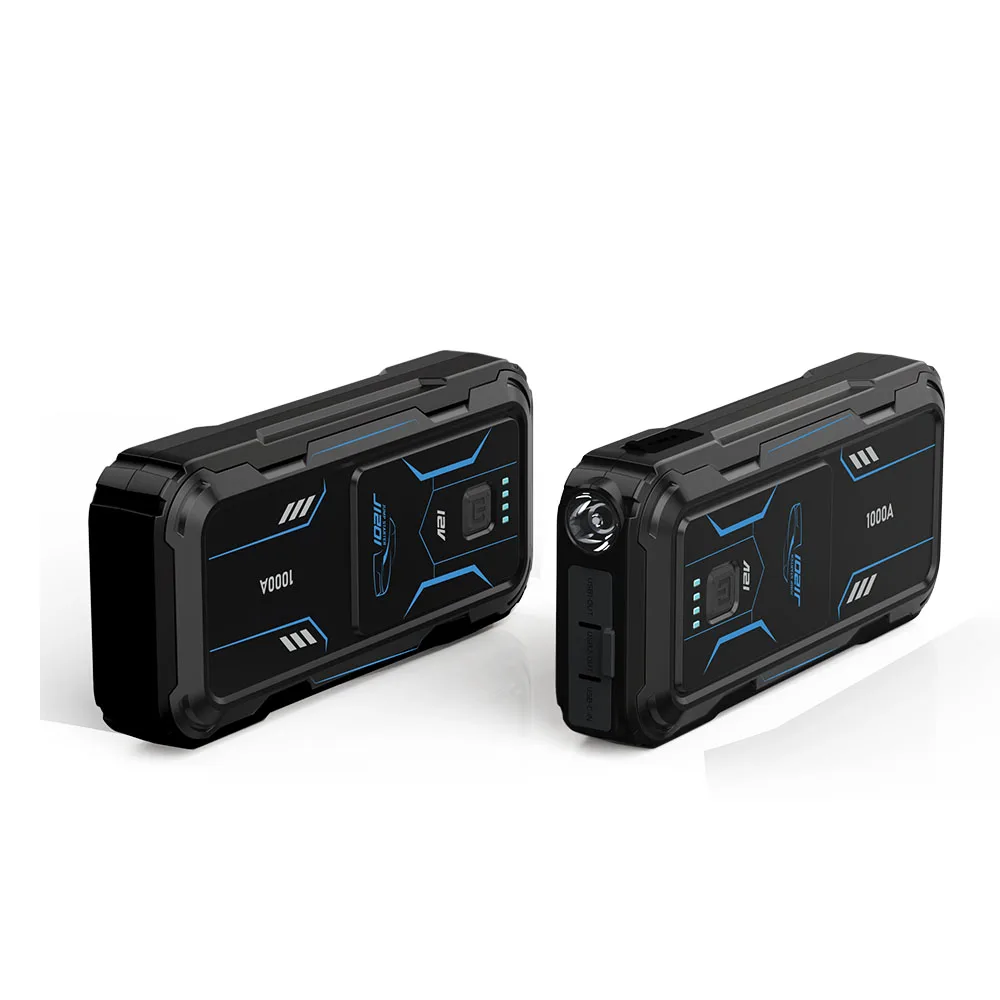 Powerbank Car Jump Starter 3000A Peak 24000Mah 12V Lithium Portable Battery Jump Starter with LED Light