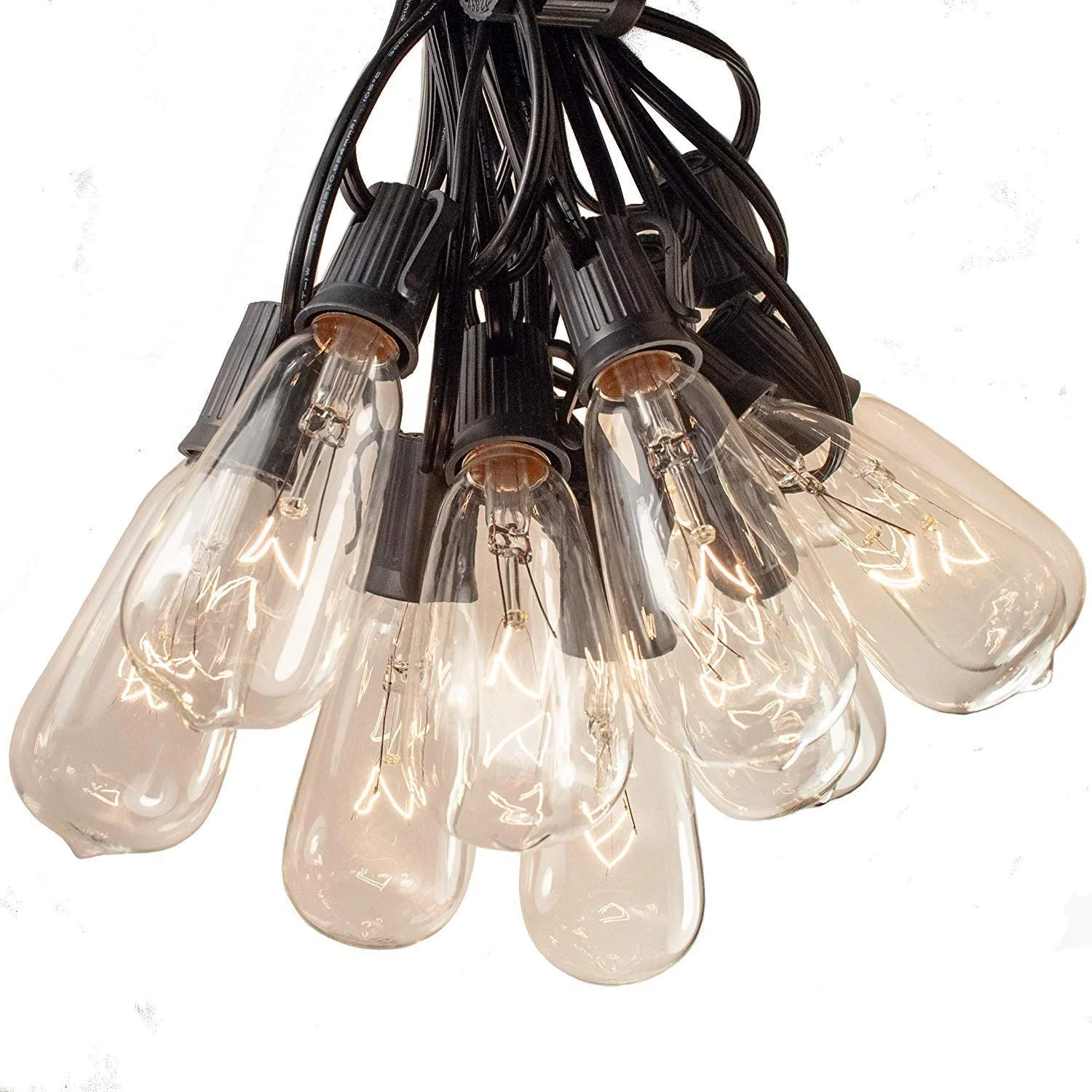 festoon vintage garden light Decoration Patio Vintage ST40  E17 waterproof Patio wedding Lights