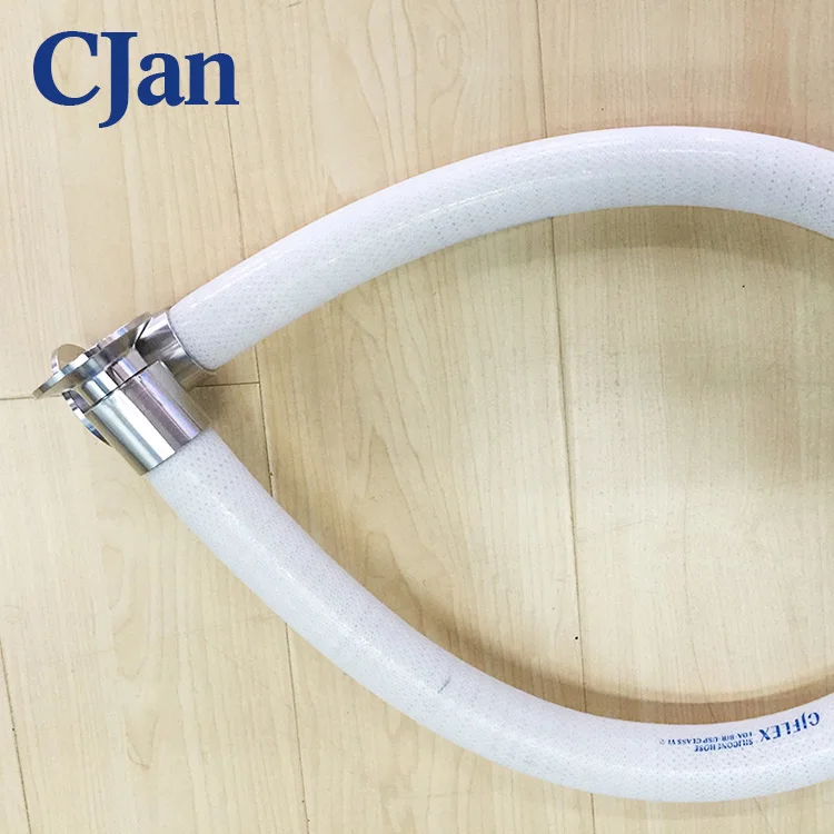 
CJFLEX food silicone wire tube food grade helix tube high temp silicone tube high temperature resistant silicone hose 