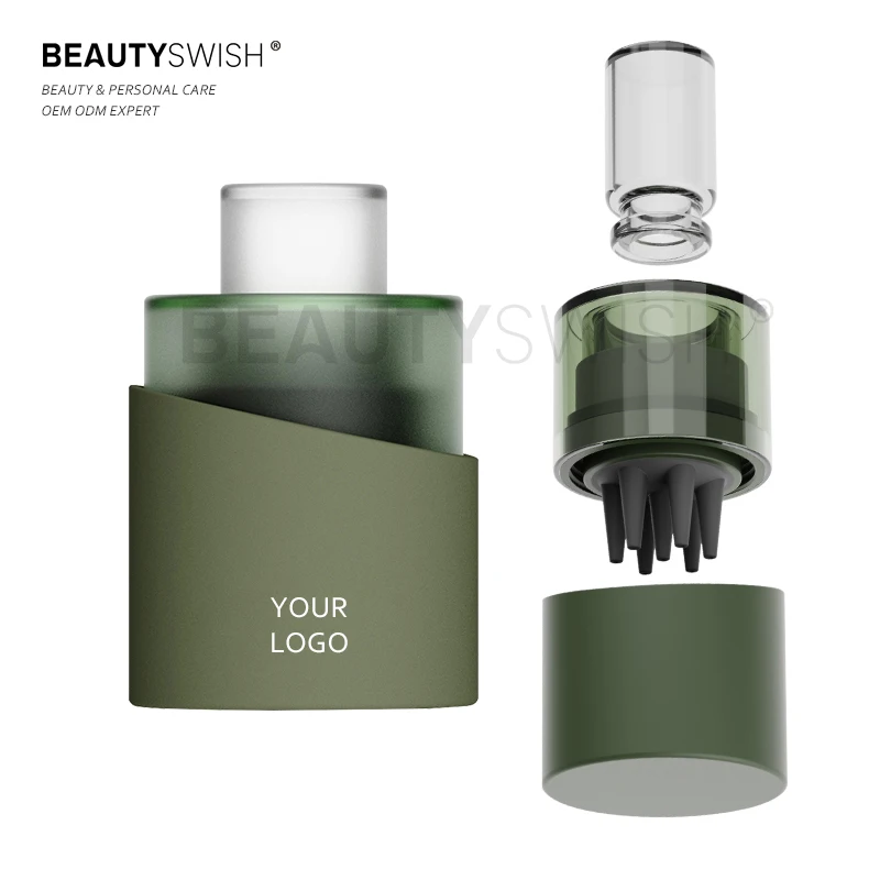 2024 Silicone Scalp Applicator Comb for Medicated Scalp Head Liquid Guide Comb Scalp Massager