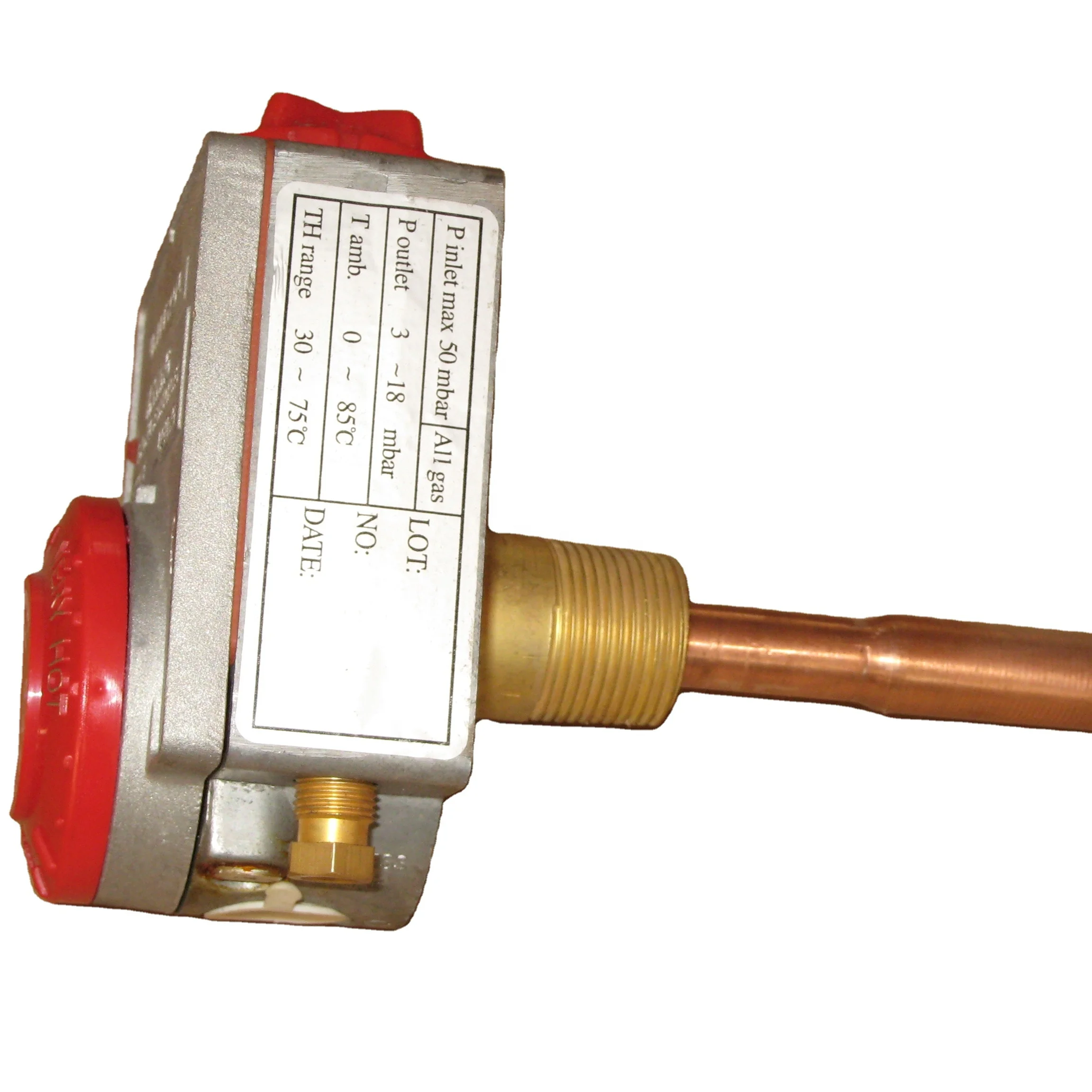
Thermostatic Control Valves for Gas Water Boilers 