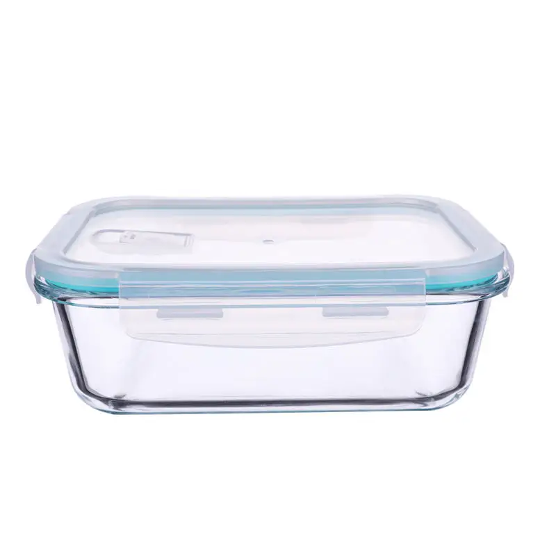 High Borosilicate Glass Baby Food Container Glass Food Storage Container With Lids