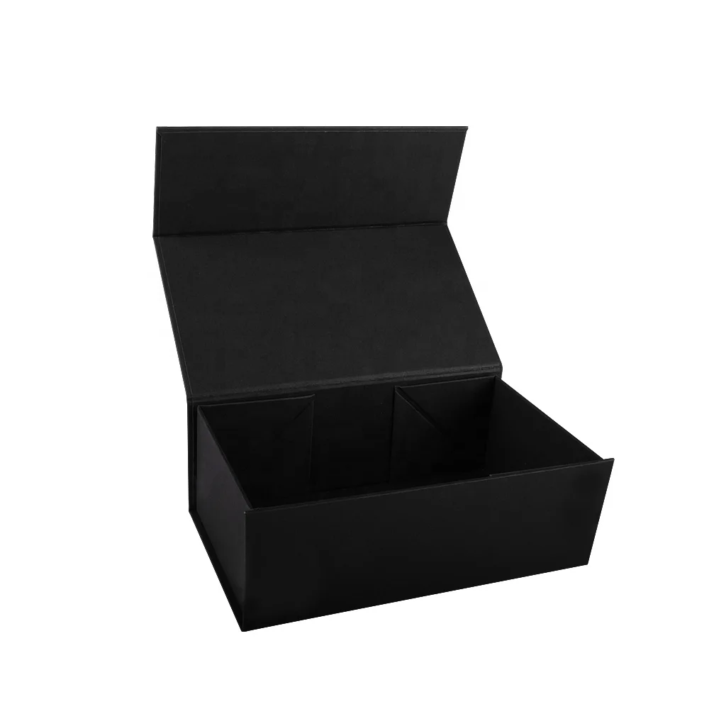 Custom black rigid paper man women underwear lingerie panties packaging box