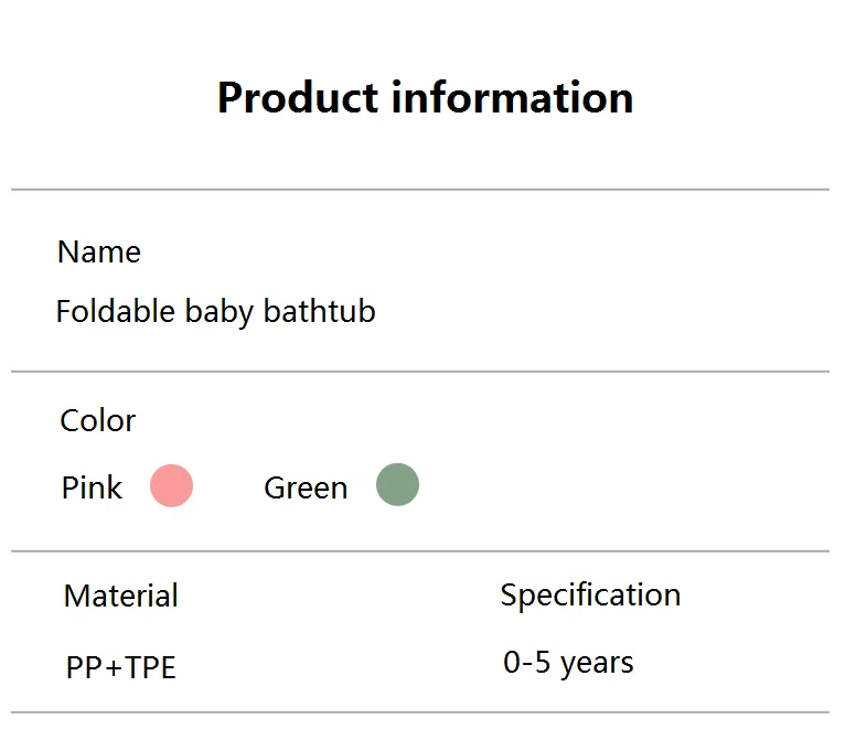 Collapsible Lilas Bebe Tub Foldable Baby Bathtub Seat With Cushion