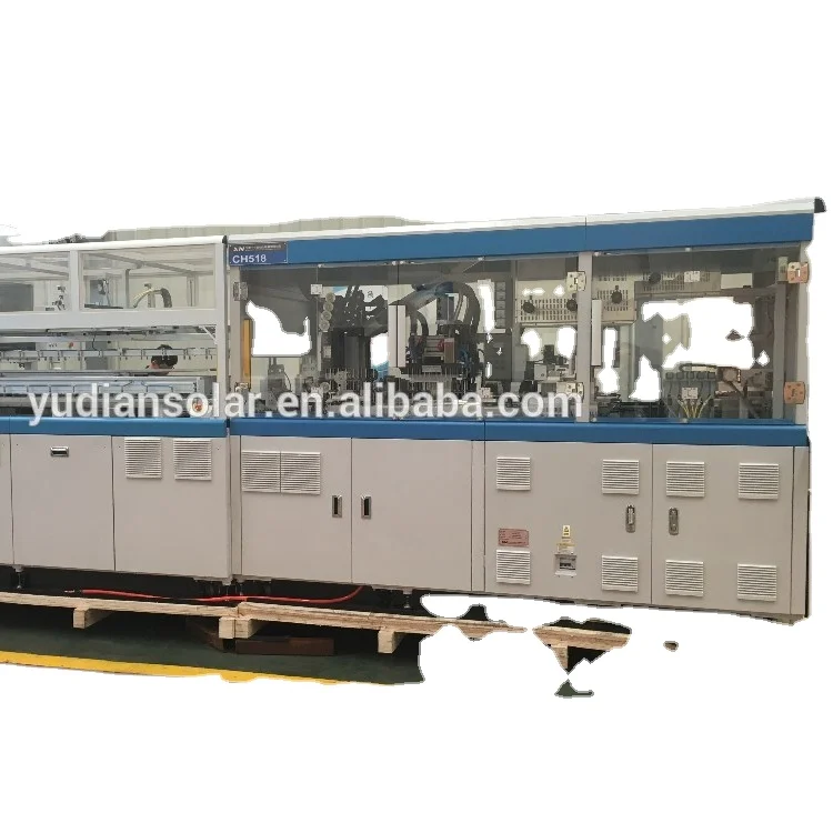Radiant Cell Stringer Welding Auto Tabber And Stringer welding cells solar panel manufacturing machine