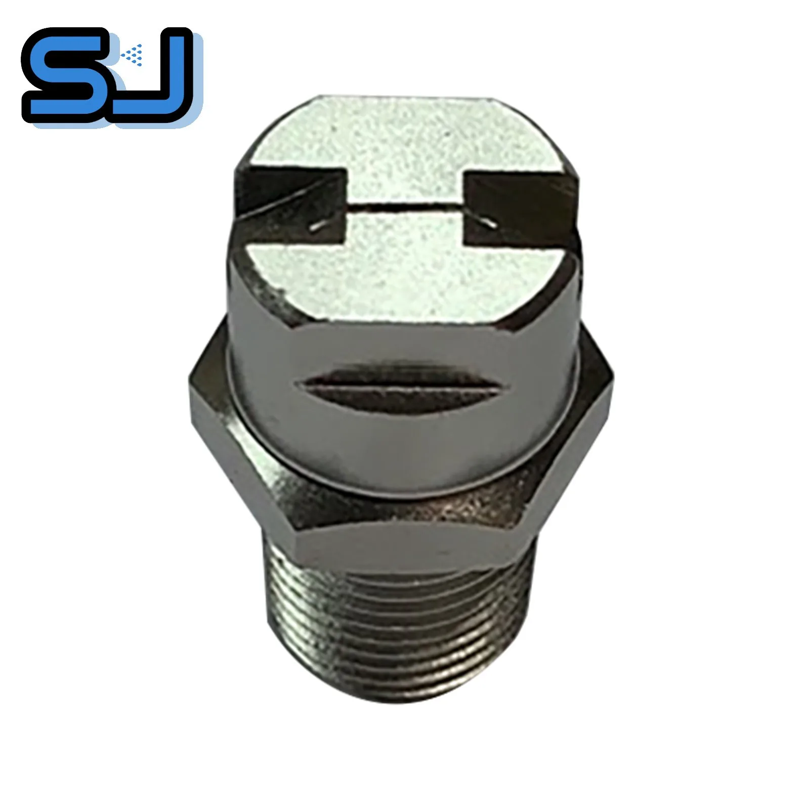 High Pressure Ni Plated Various Flow Fan Spray Nozzle For Fireproof