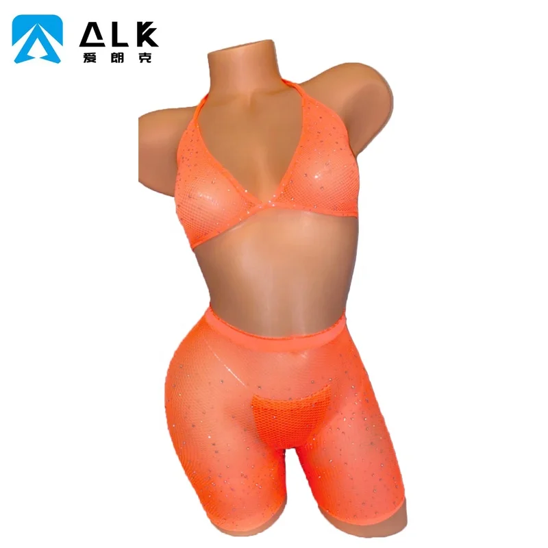 
Popular Exotic Dancewear Pole Dancewear Lingerie Sexy Stripper Outfits 