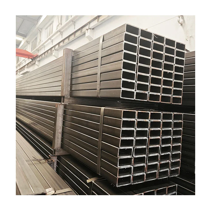 High Quality 25x50  Square Tube Shs Hot Dip Galvanized Square Steel Tube Galvanized Rectangular Seamless Steel Tube