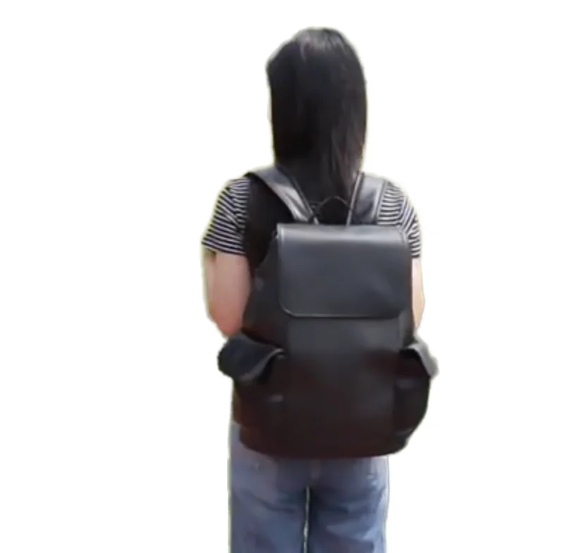 custom print private label backpack waterproof custom logo casual fashion black luxury designer leather bag backpack for men