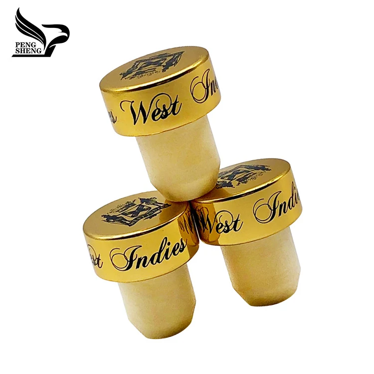 
Factory customized T shape aluminum cap synthetic cork bottle cap suppliers 