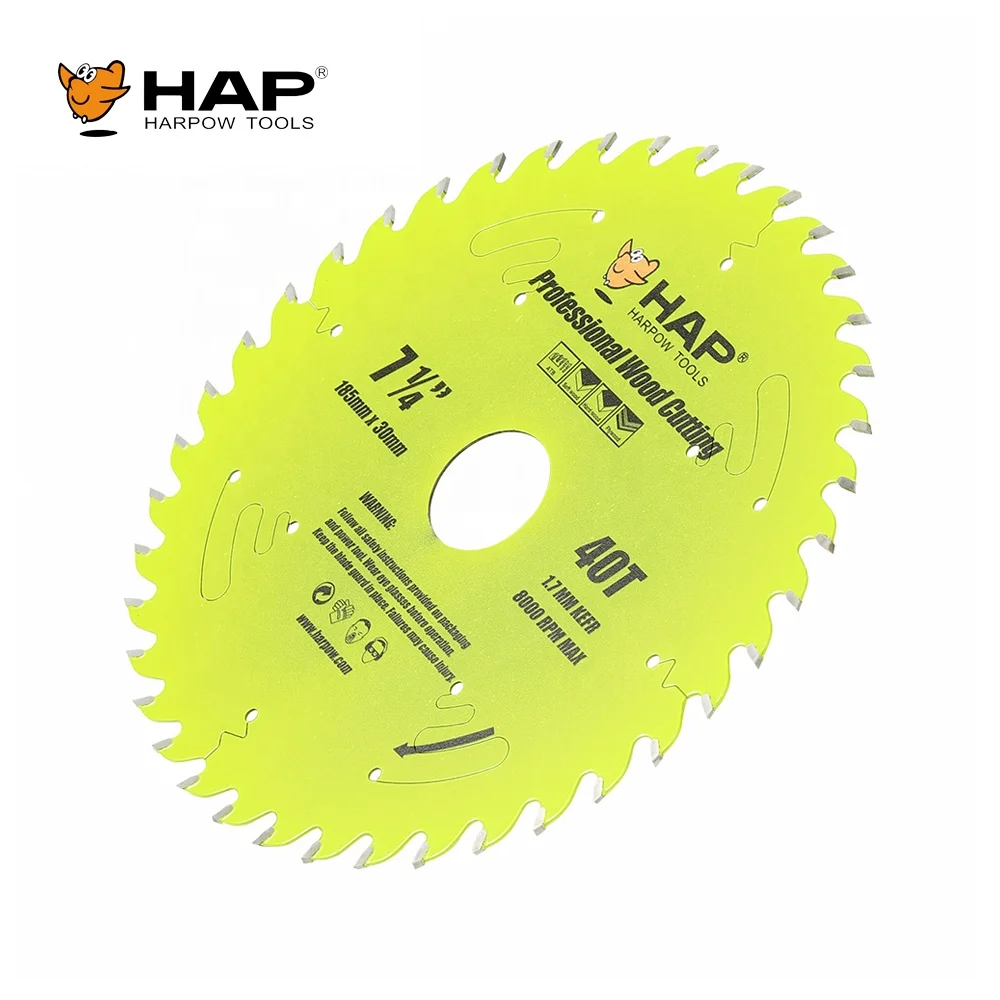 Factory Direct Sale Disc Saw Blade 40 Tooth Circular Saw Blade for Wood Cutting