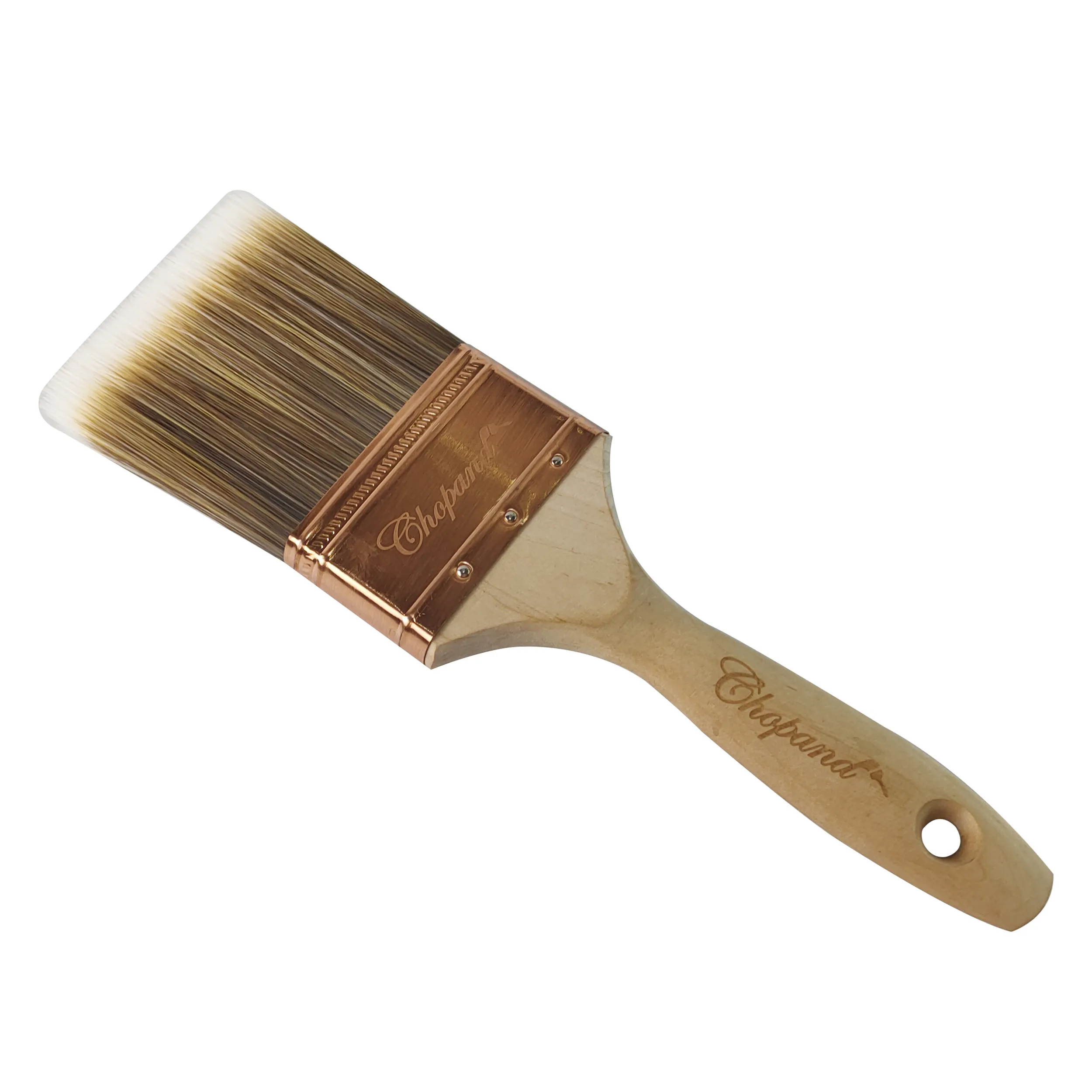 bristle paint brush High Quality Polyester  wood handle brush  paint brush set