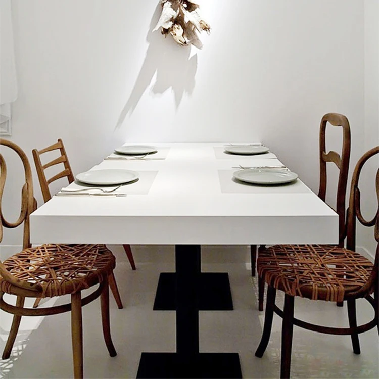 Modern Marble Top Restaurant Coffee Shop Home Kitchen Dining Room Table and Chair