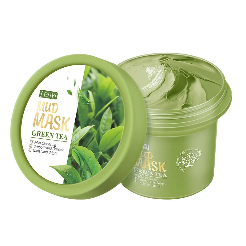 Wholesale Pore Deep Cleaning Japan Green Tea Clay Facial Mask Matcha Mud Mask