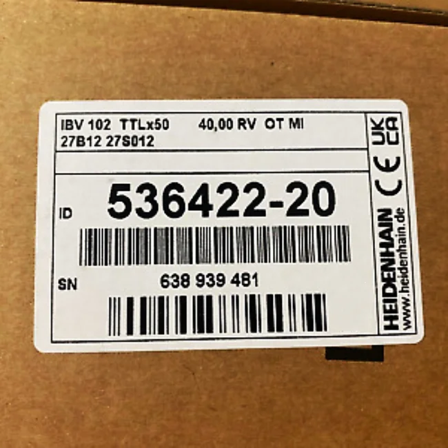New and Original Heidenhain Interface Electronics Signal Converters IBV102 ID536422-20 in stock