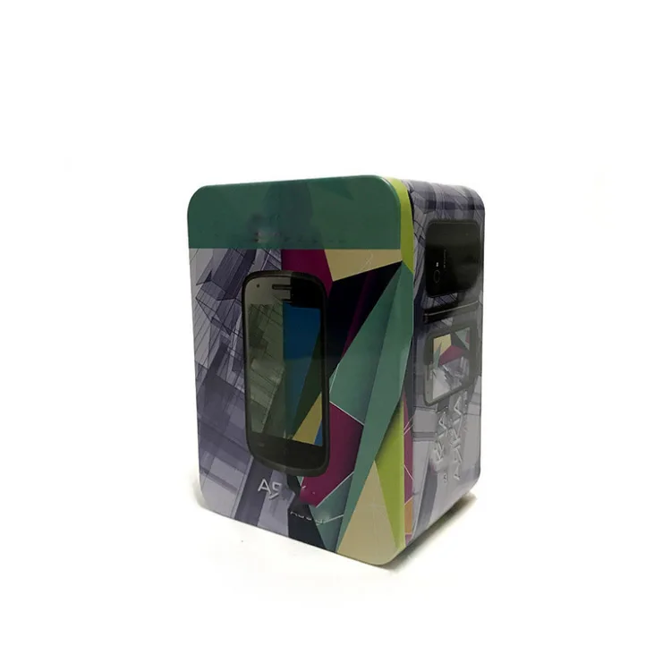 Custom  Recgangle Metal Box Gift Tin Box