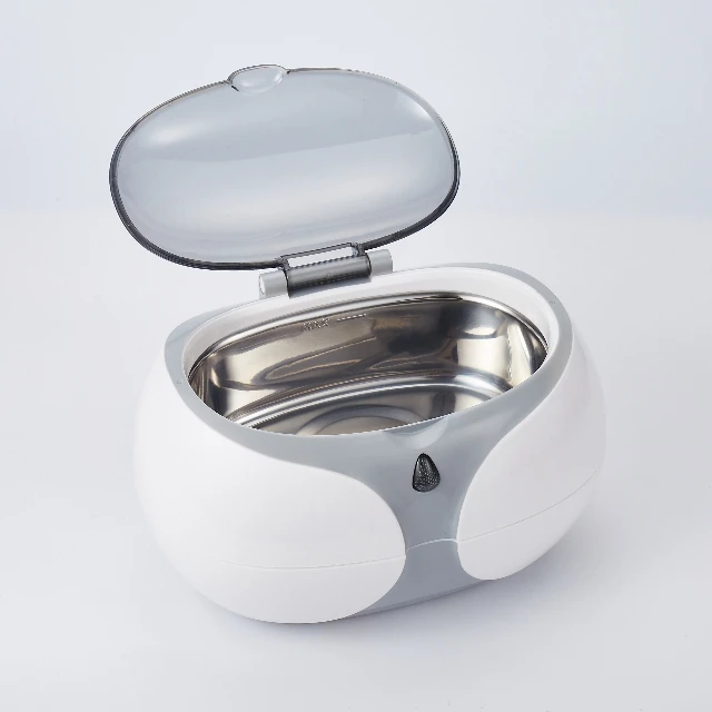 New Ultrasonic Cleaner with Certification for makeup brush jewelry sonic cleaner portable ultrasonic cleaner