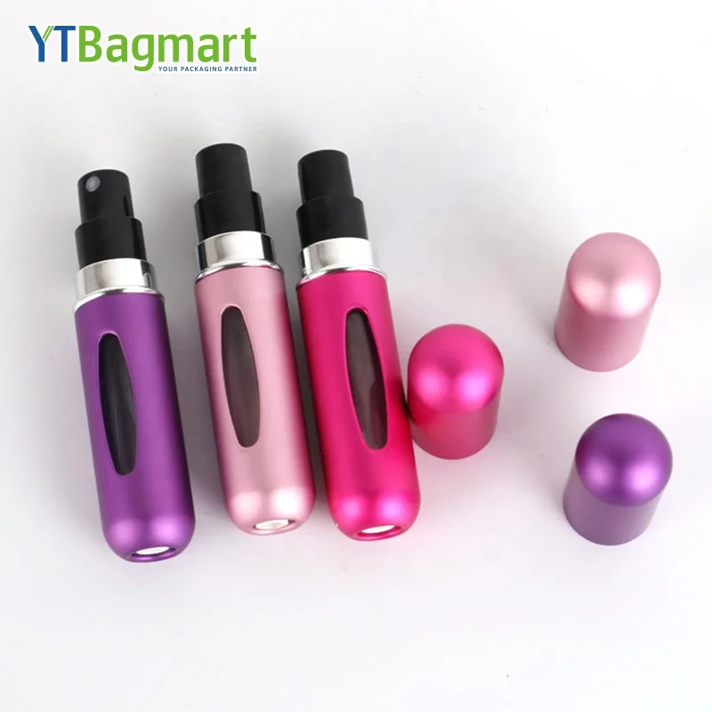 Mini 5ml Refillable Perfume Portable Atomizer Bottle Refillable Perfume Spray Refill Pump for Traveling and Outgoing