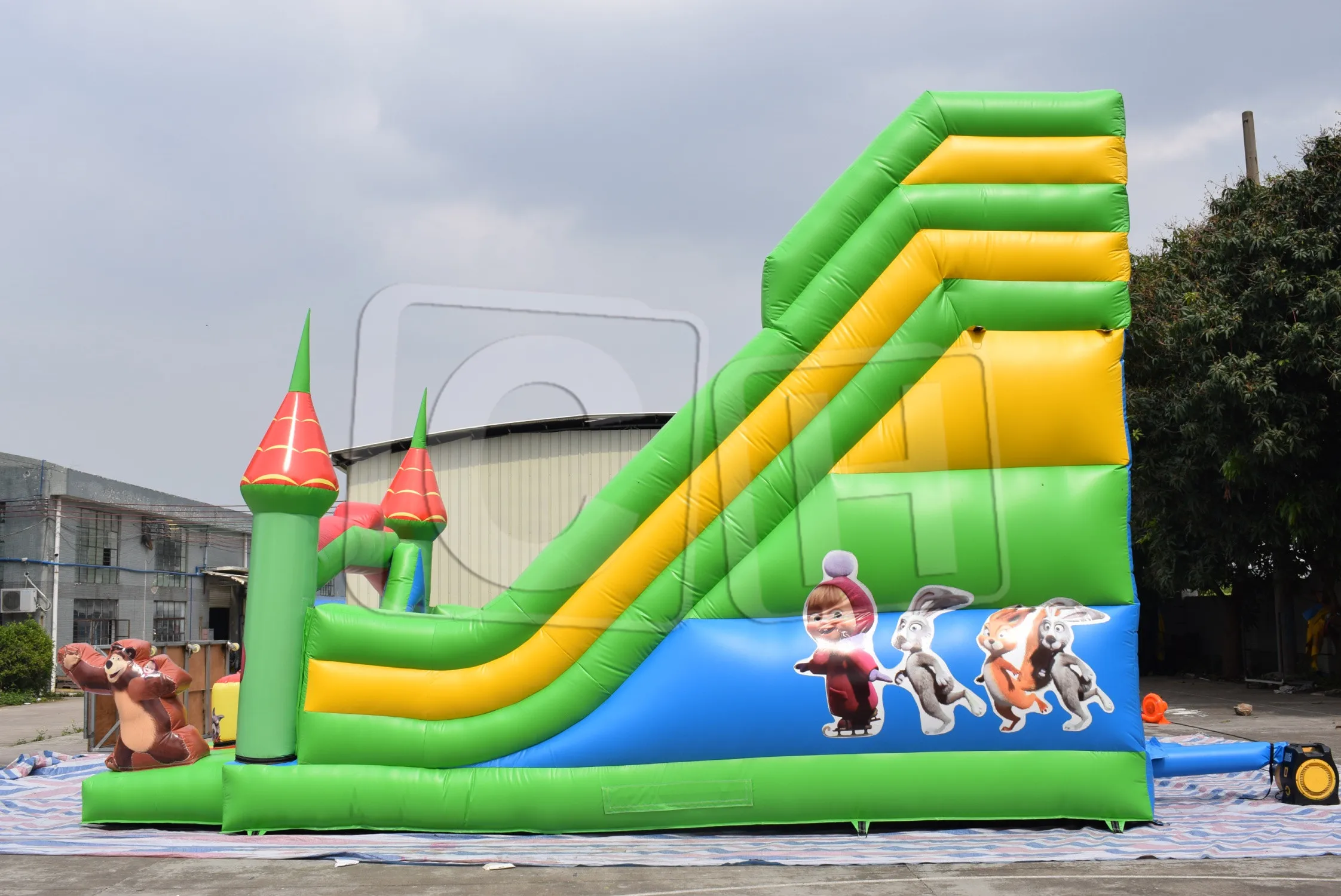 Competitive Price Customization Outdoor Inflatable Water Slide For Kids And Adults