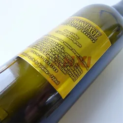 Personalized Wine Bottle Tags Roll Paper For Glass Bottles Foil Wine Labels