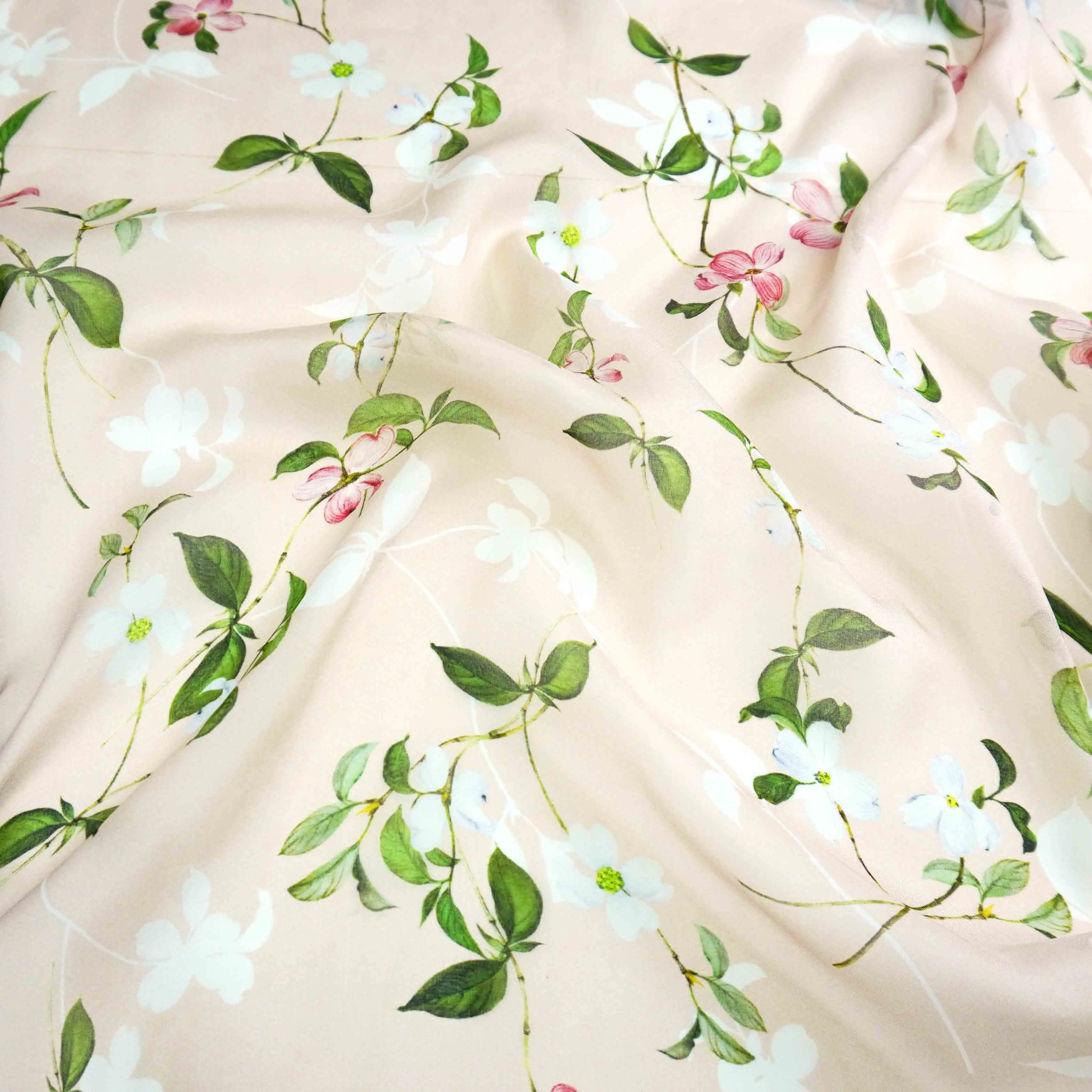 100% Natural Pure Silk Chiffon Fabric 100 Mulberry Satin Mulberrry Silk Fabric For Dresses Printed Ice Silk Organza Fabric