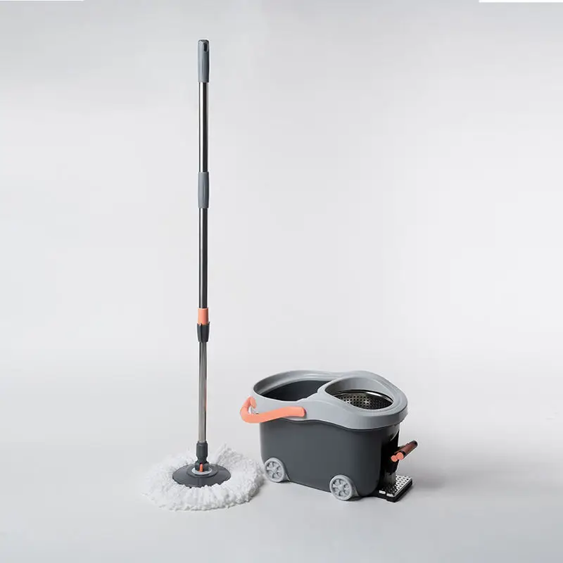 360 Degree Rotation Magic Mop Easy Clean Microfiber Floor Mops And Handle Bucket Set
