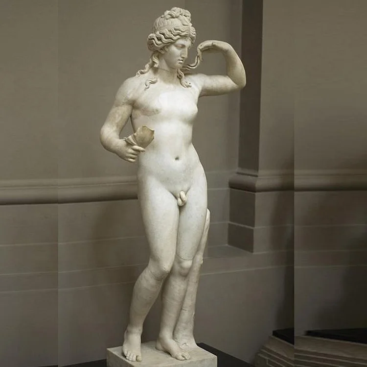 Outside decorative fat nude male stone sculpture man figurines statue