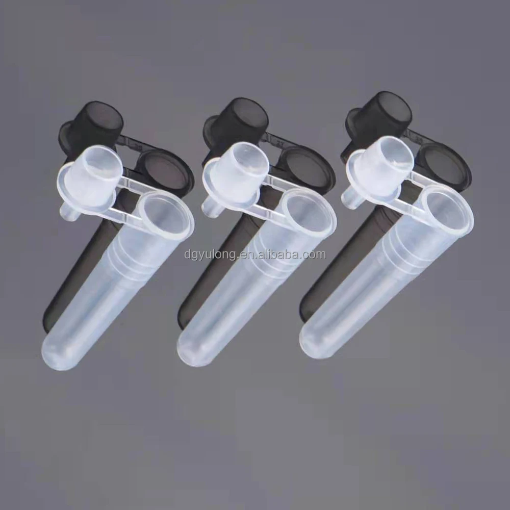 Фабричная оптовая продажа, трубка для тестирования нуклеиновой кислоты, лабораторная трубка для экстракции с крышкой, прозрачная буферная антиген, пластиковая трубка для экстракции